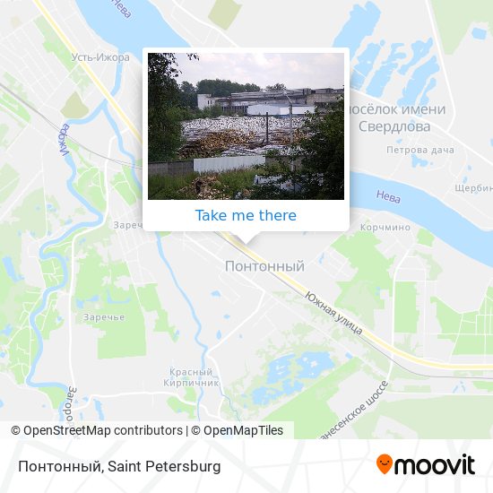 Понтонный map