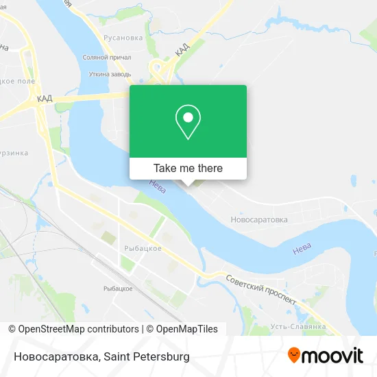 Новосаратовка map