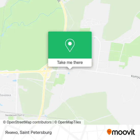 Янино map