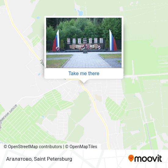 Агалатово map