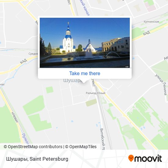 Шушары map