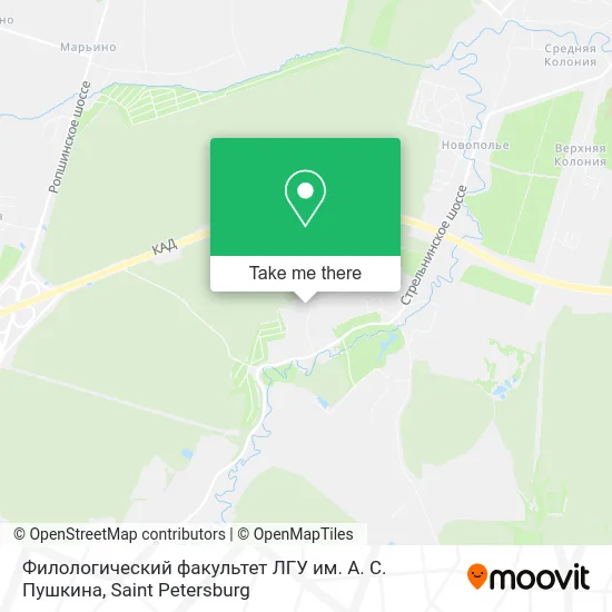 Филологический факультет ЛГУ им. А. С. Пушкина map