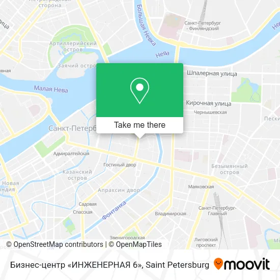 Бизнес-центр «ИНЖЕНЕРНАЯ 6» map