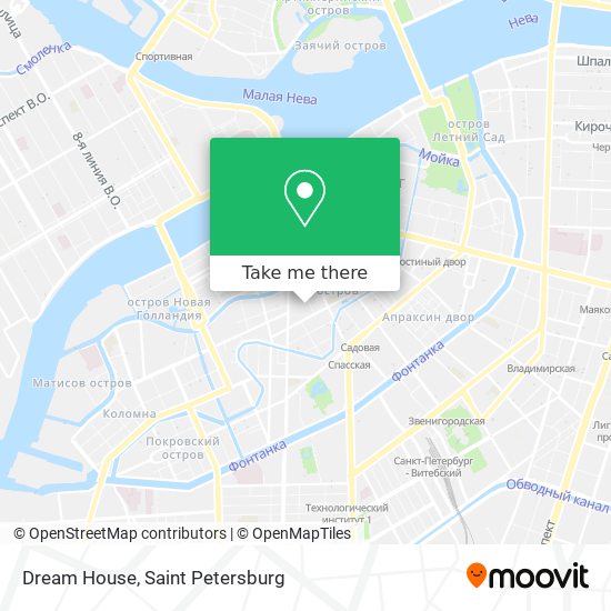 Dream House map