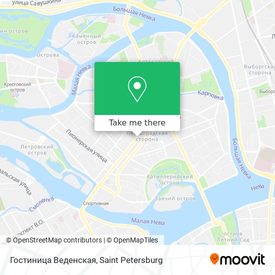 Гостиница Веденская map