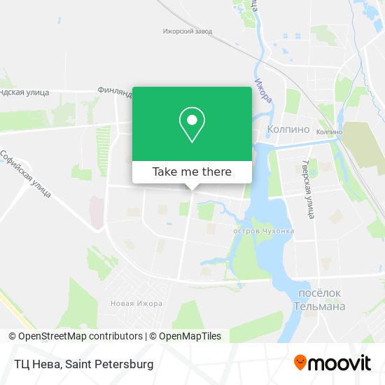 ТЦ  Нева map