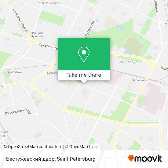 Бестужевский двор map