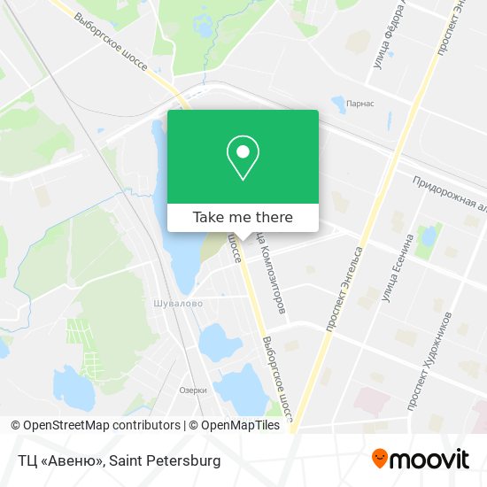 ТЦ «Авеню» map