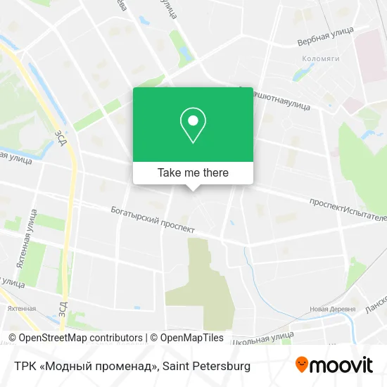 ТРК «Модный променад» map