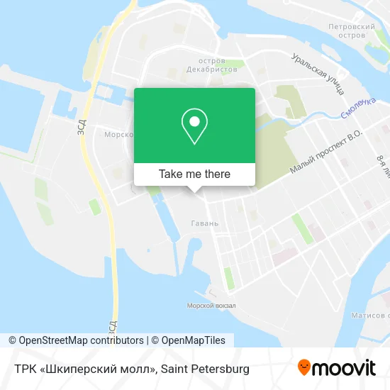 ТРК «Шкиперский молл» map