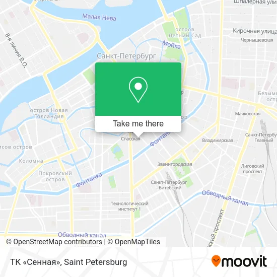 ТК «Сенная» map