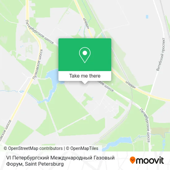VI Петербургский Международный Газовый Форум map