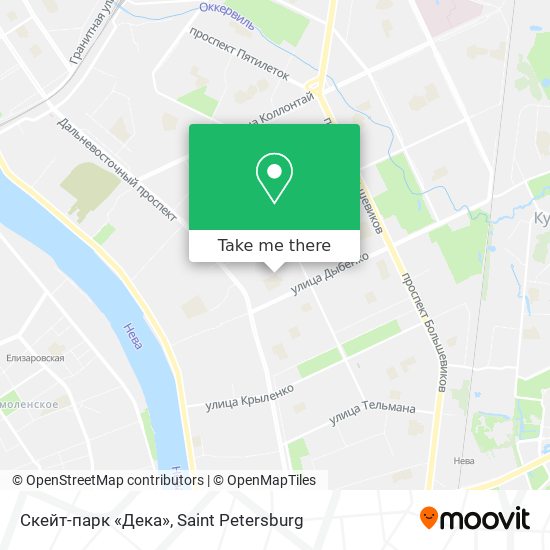 Скейт-парк «Дека» map