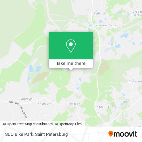 SUO Bike Park map
