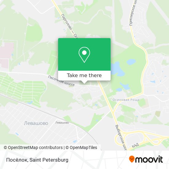 Посёлок map