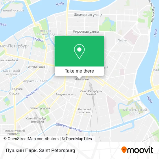 Пушкин Парк map