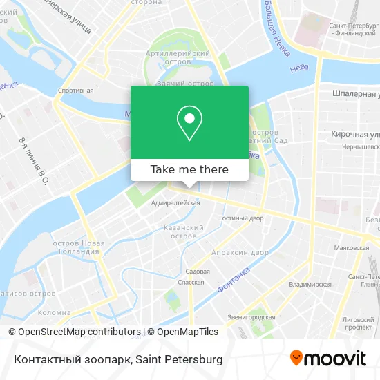 Контактный зоопарк map