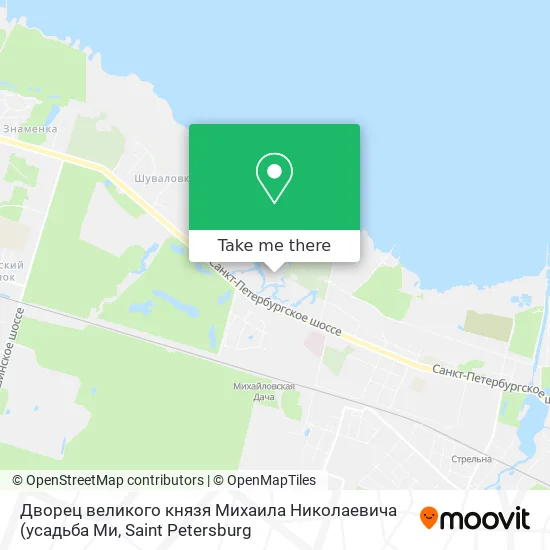 Дворец великого князя Михаила Николаевича map