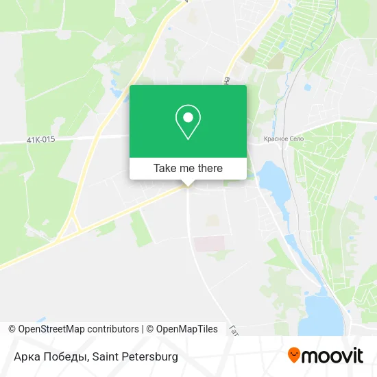 Арка Победы map