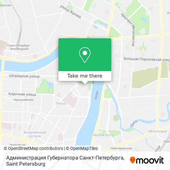 Администрация Губернатора Санкт-Петербурга map