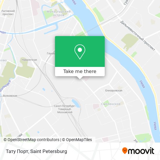 Тату Порт map