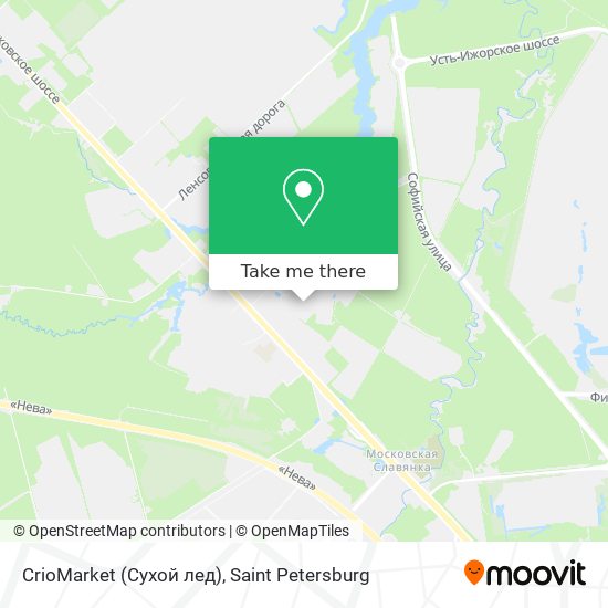 CrioMarket  (Сухой лед) map