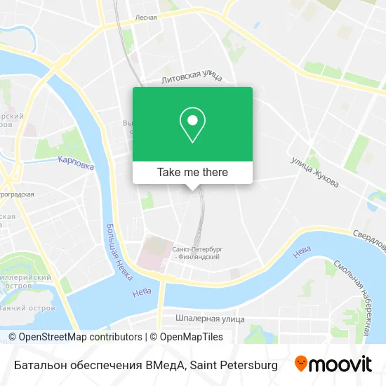 Батальон обеспечения ВМедА map
