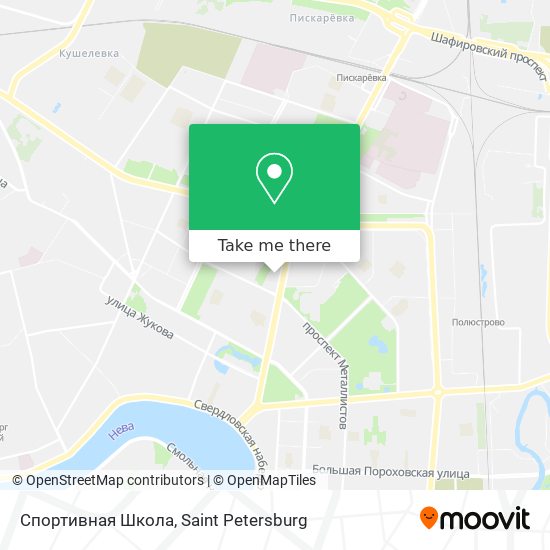 Спортивная Школа map