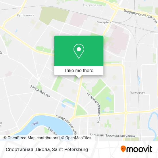 Спортивная Школа map