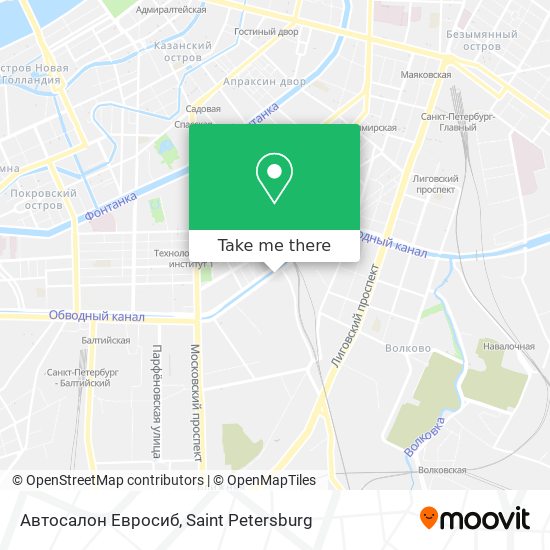 Автосалон  Евросиб map