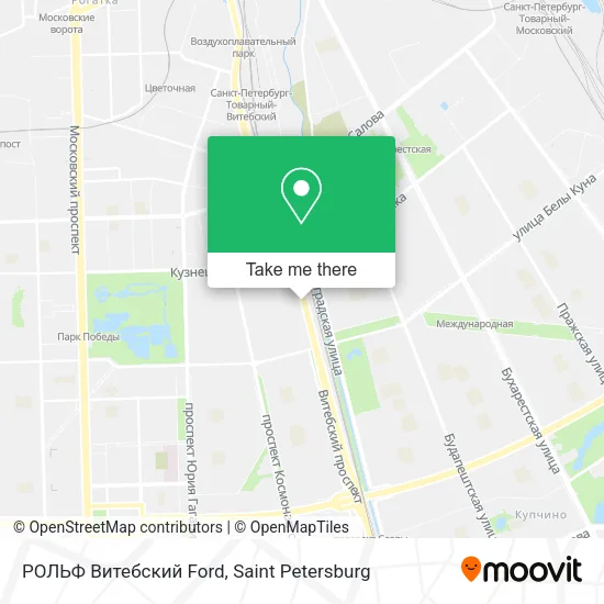 РОЛЬФ Витебский Ford map