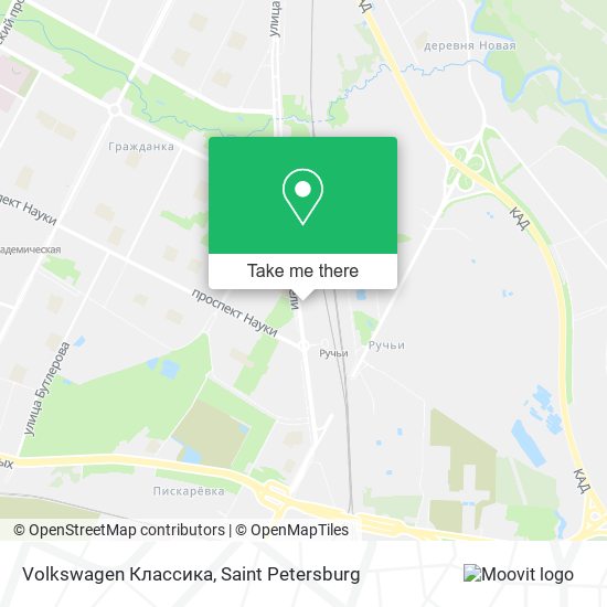 Volkswagen Классика map