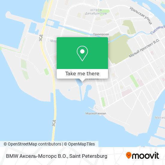 BMW Аксель-Моторс В.О. map