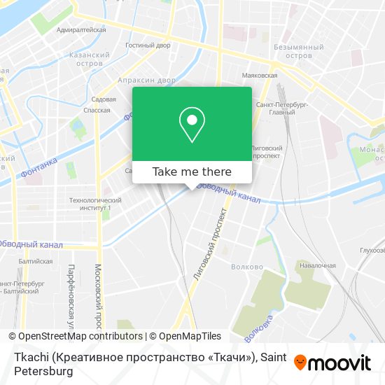 Tkachi (Креативное пространство «Ткачи») map
