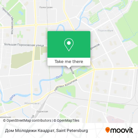 Дом Молодежи  Квадрат map
