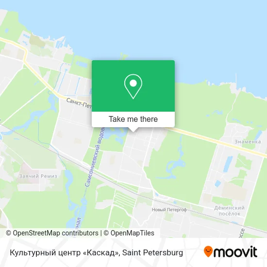 Культурный центр «Каскад» map