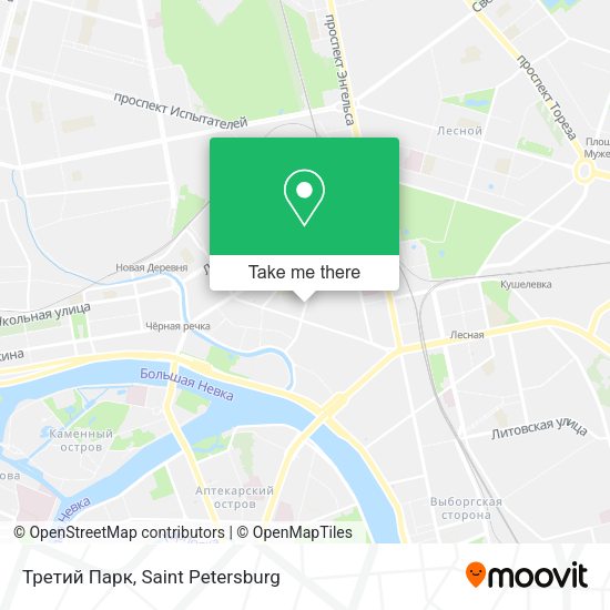 Третий Парк map