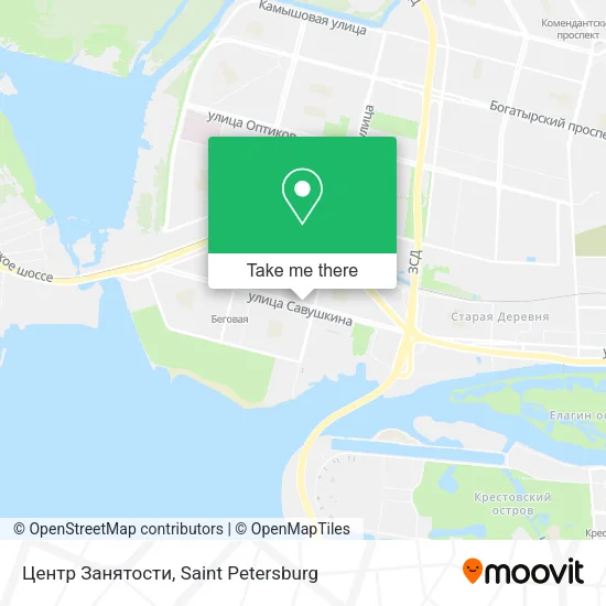 Центр Занятости map