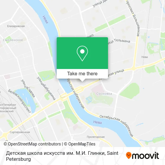 Детская школа искусств им. М.И. Глинки map