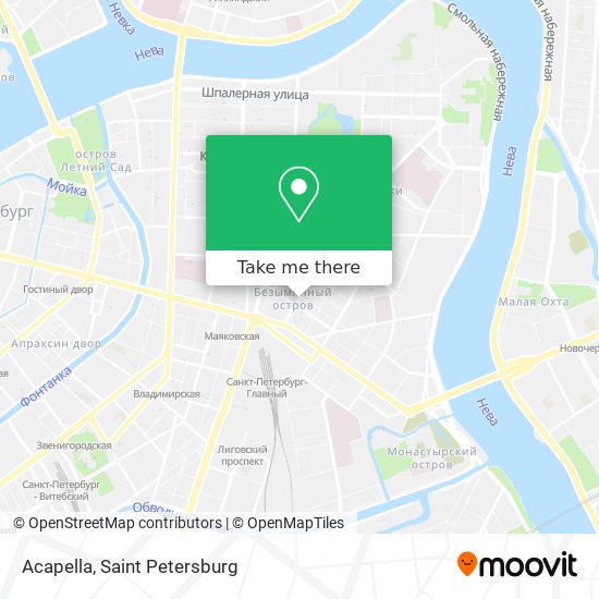 Acapella map