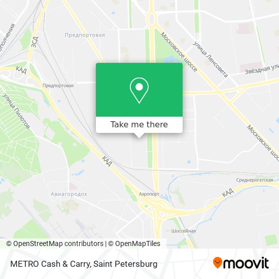 METRO Cash & Carry map