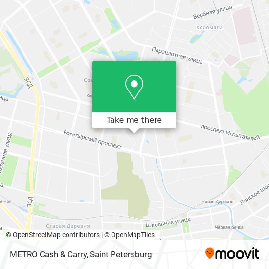 METRO Cash & Carry map