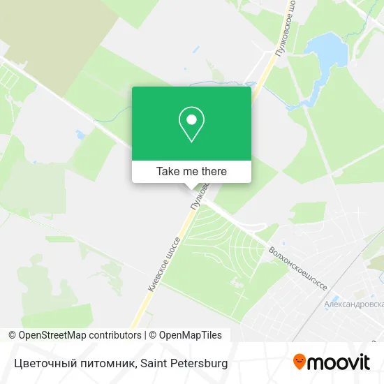 Цветочный питомник map