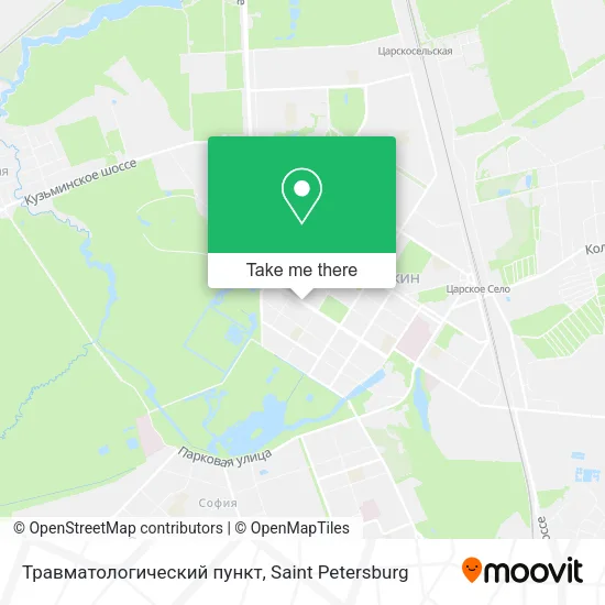 Травматологический пункт map