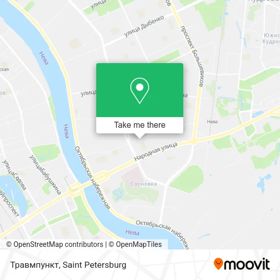 Травмпункт map