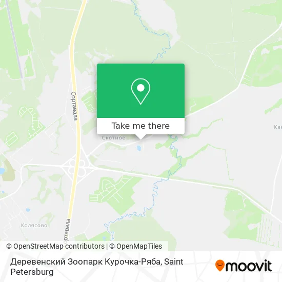 Деревенский Зоопарк Курочка-Ряба map
