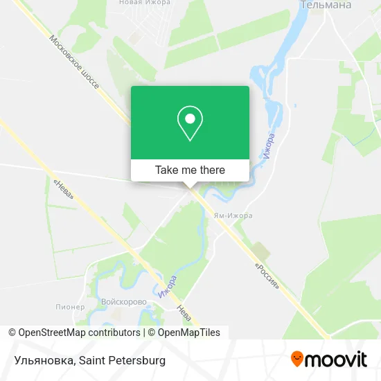 Ульяновка map