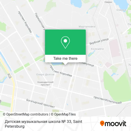 Детская музыкальная школа № 33 map