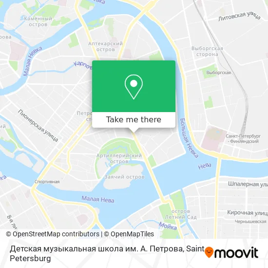 Детская музыкальная школа им. А. Петрова map
