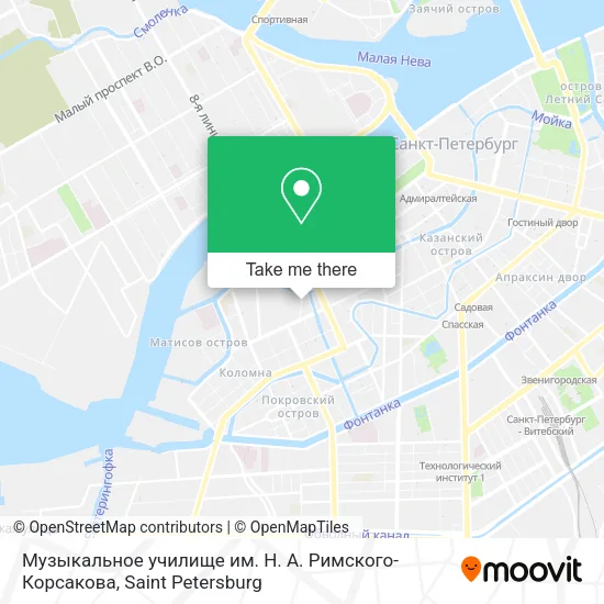 Музыкальное училище им. Н. А. Римского-Корсакова map